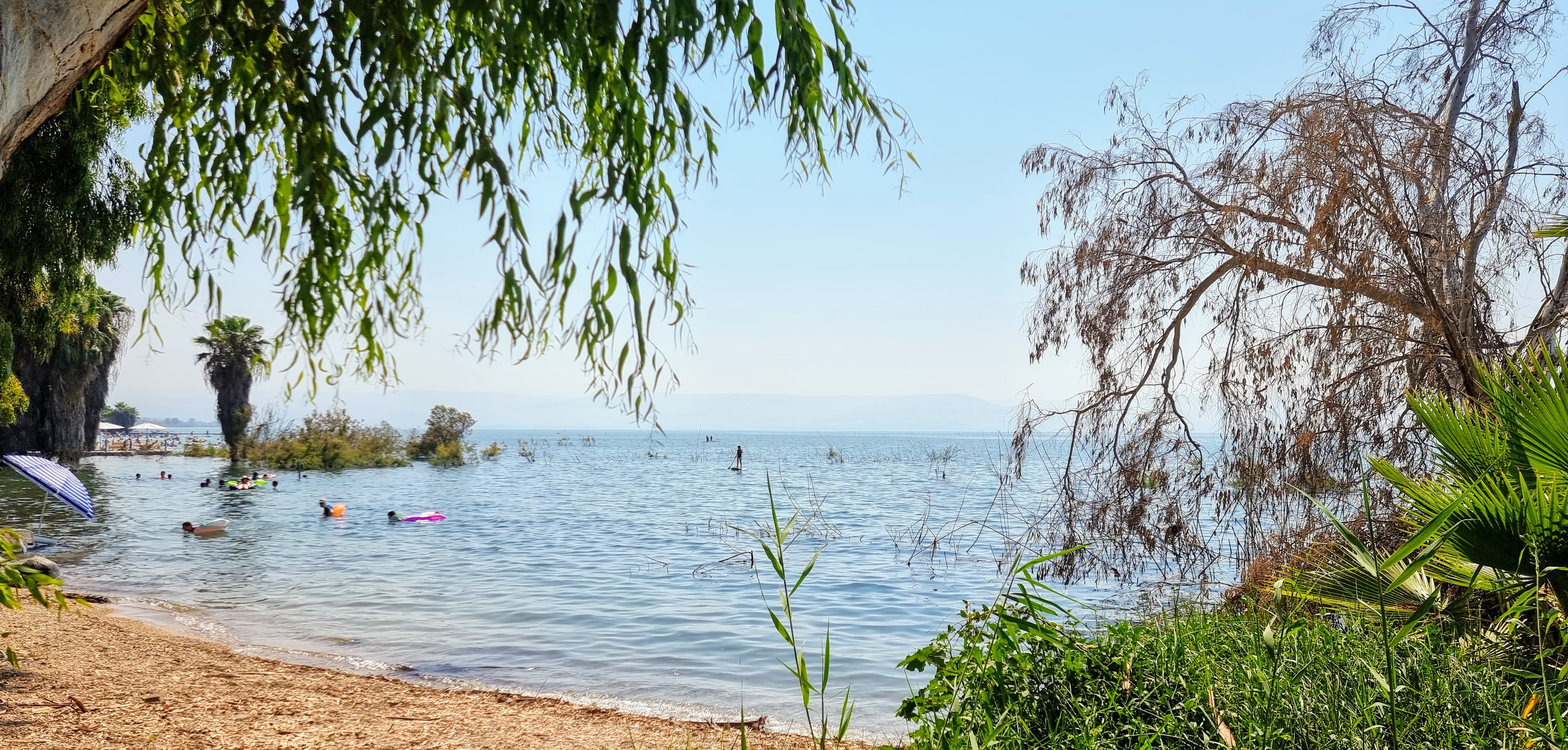 Hukuk Beach - Sea of Galilee