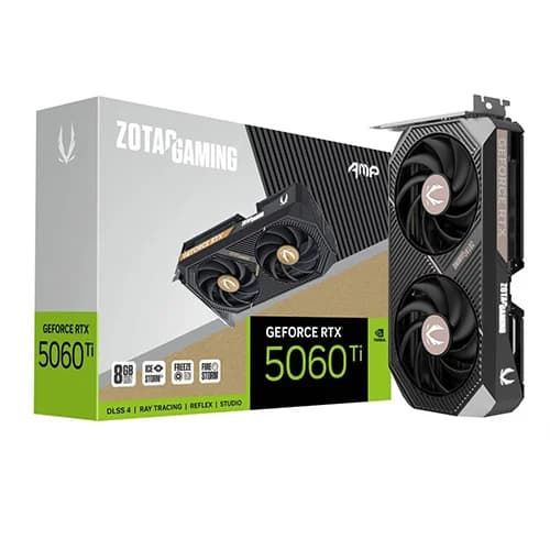 ZOTAC GAMING RTX 5060 TI AMP 8GB GRAPHICS CARD