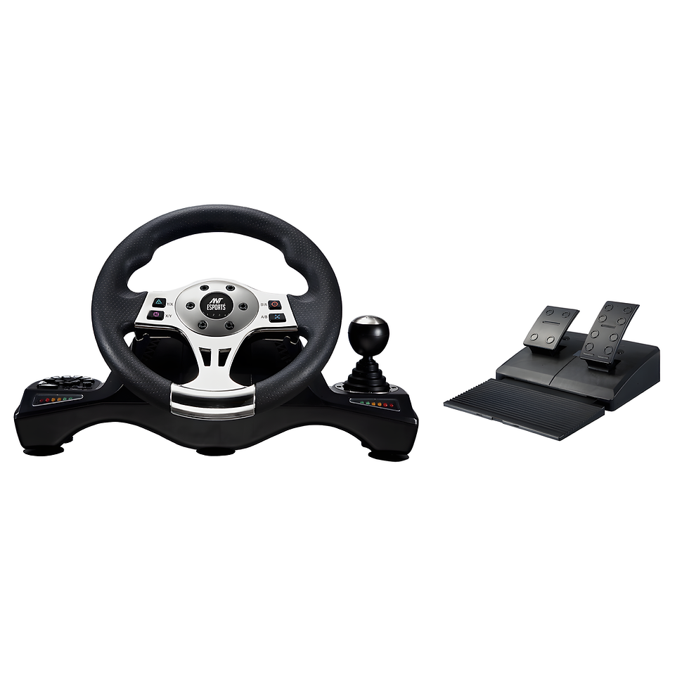 ANT ESPORTS GW190 270° DEGREE STEERING WITH SHIFTER GAMING WHEEL
