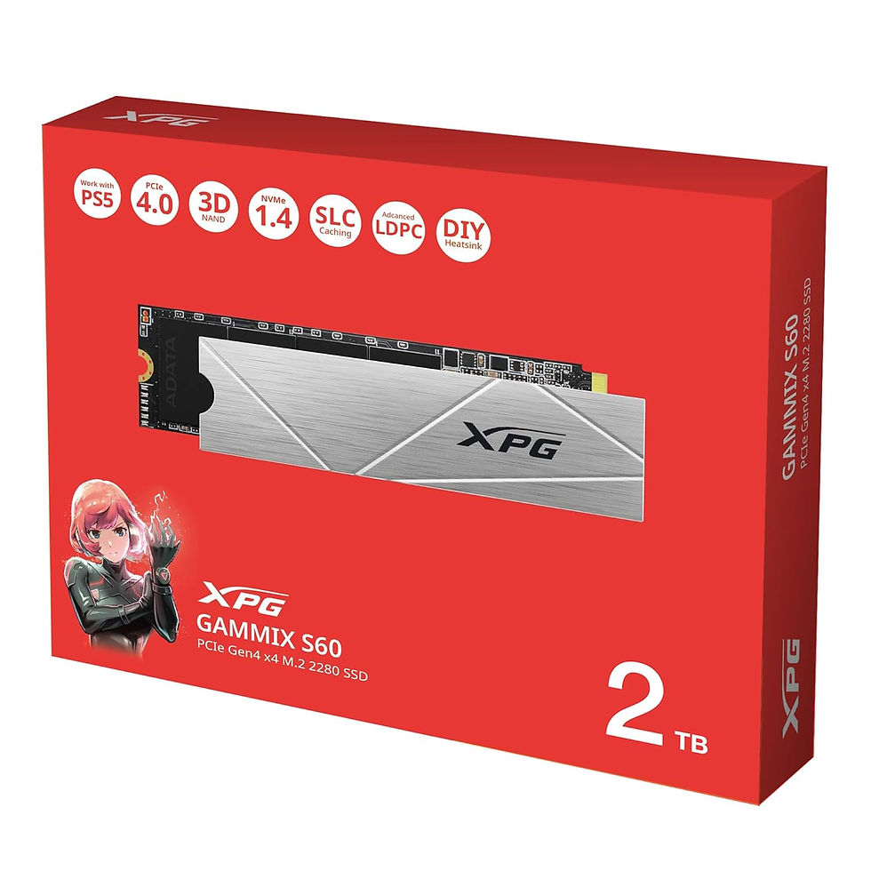 ADATA XPG GAMMIX S60 2TB M.2 NVME GEN4