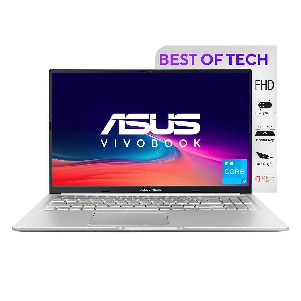 ASUS VIVOBOOK 15 (2022) X1502ZA-EJ322WS INTEL CORE I3 12THGEN BACKLIT KB LAPTOP
