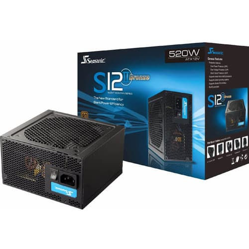 SEASONIC S12II 520W 80 PLUS BRONZE SMPS
