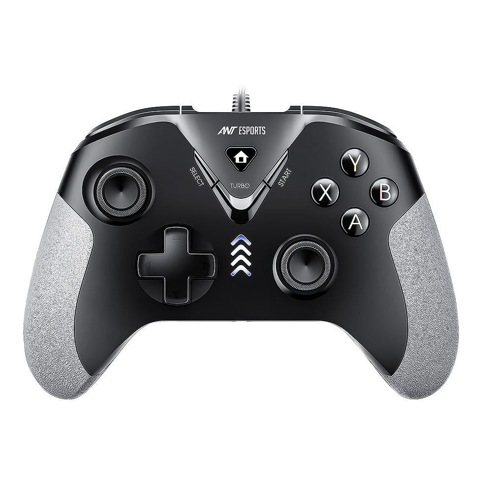 ANT ESPORTS GP165 WIRED CONTROLLER PC PS3 ANDROID (BLACK/GREY)