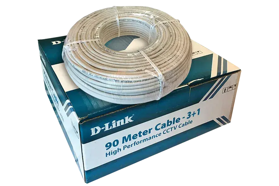 D-LINK CCTV STANDARD 90MTR CABLE