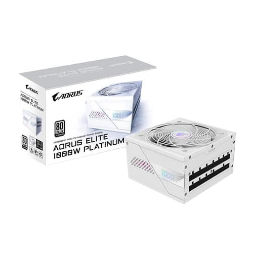 GIGABYTE AORUS ELITE 1000W PLATINUM ICE FULLY MODULAR SMPS