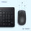 Thumbnail: DELL KM3322W WIRELESS USB KEYBOARD AND MOUSE COMBO