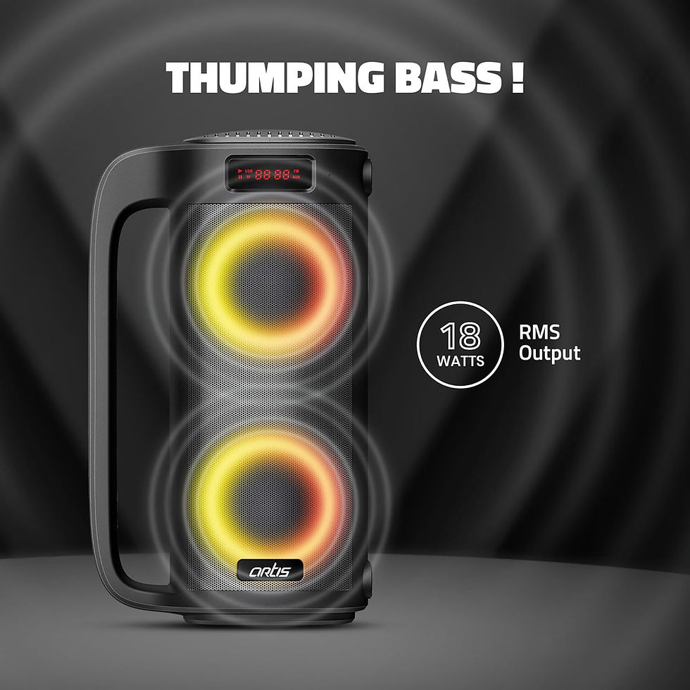 Thumbnail: ARTIS SOUNDMAX 400 WIRELESS BLUETOOTH SPEAKER