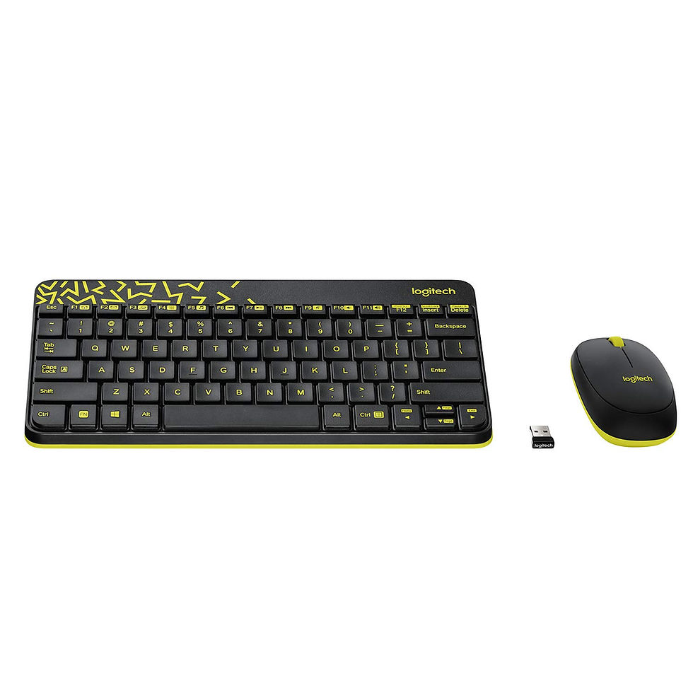 LOGITECH MK240 NANO WIRELESS USB KEYBOARD AND MOUSE SET