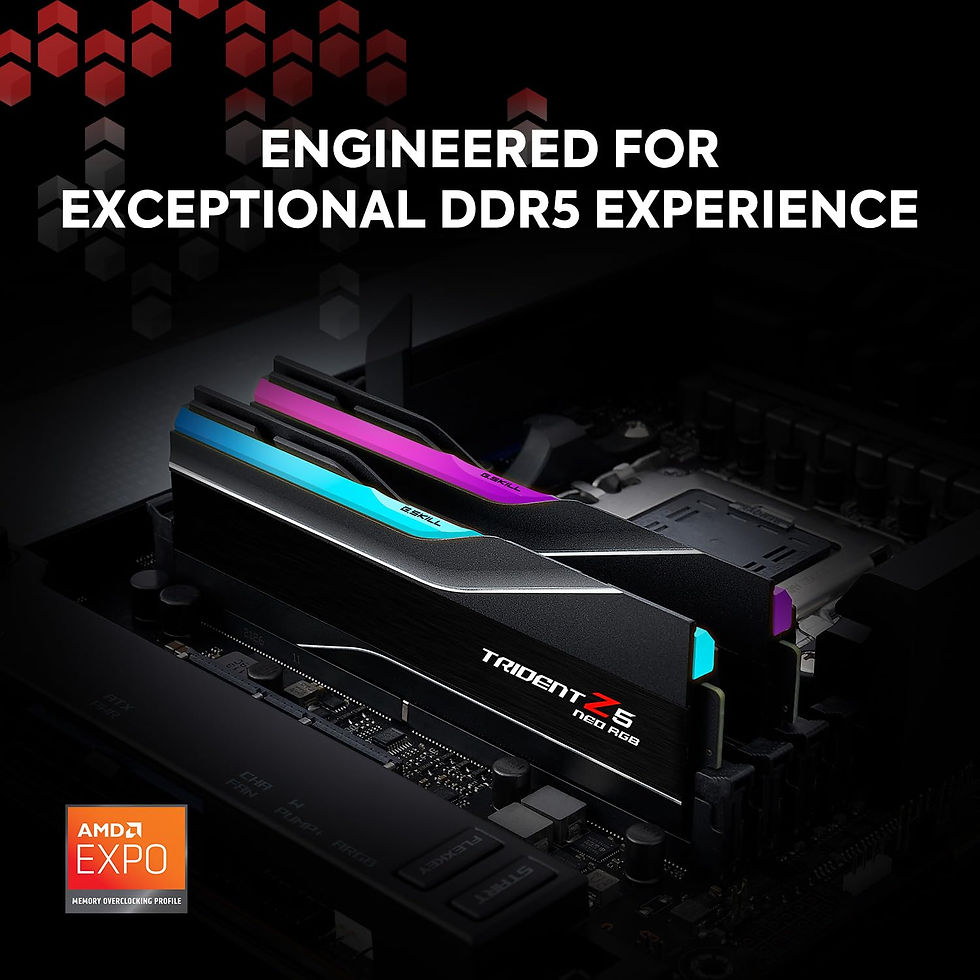 Thumbnail: G.SKILL TRIDENT Z5 NEO RGB 64GB (32GBx2) 6000MHZ CL28 DDR5 DESKTOP  RAM