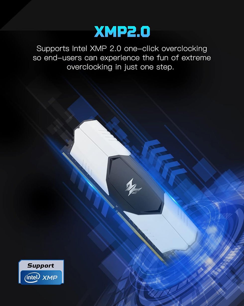 Thumbnail: ACER PREDATOR TALOS SERIES 16GB (8GBX2) 3200MHZ CL16 DDR4 DESKTOP RAM