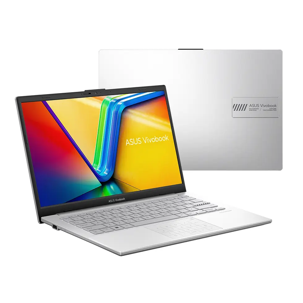 ASUS VIVOBOOK GO 14 E1404FA-NK521WS RYZEN™ 5 7520U 8GB DDR5 512GB SSD COOL SILVE
