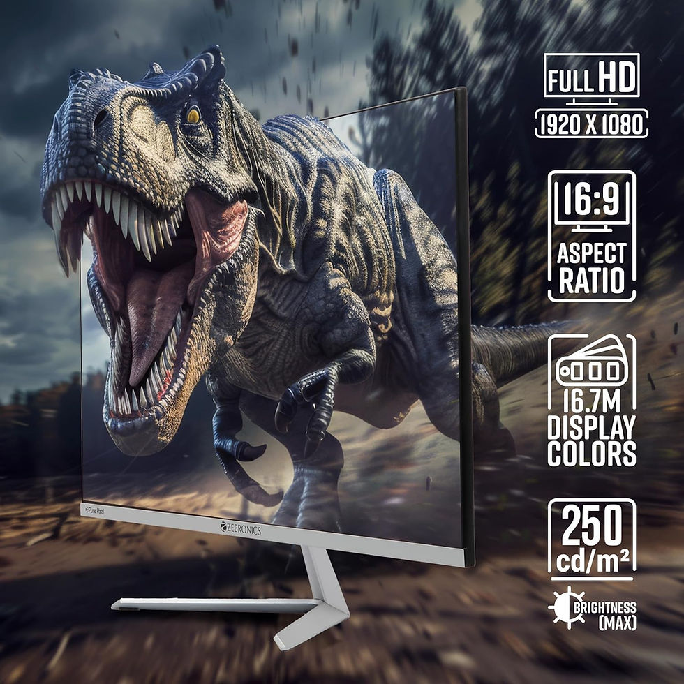 Thumbnail: ZEBRONICS A24FHD LED MONITOR