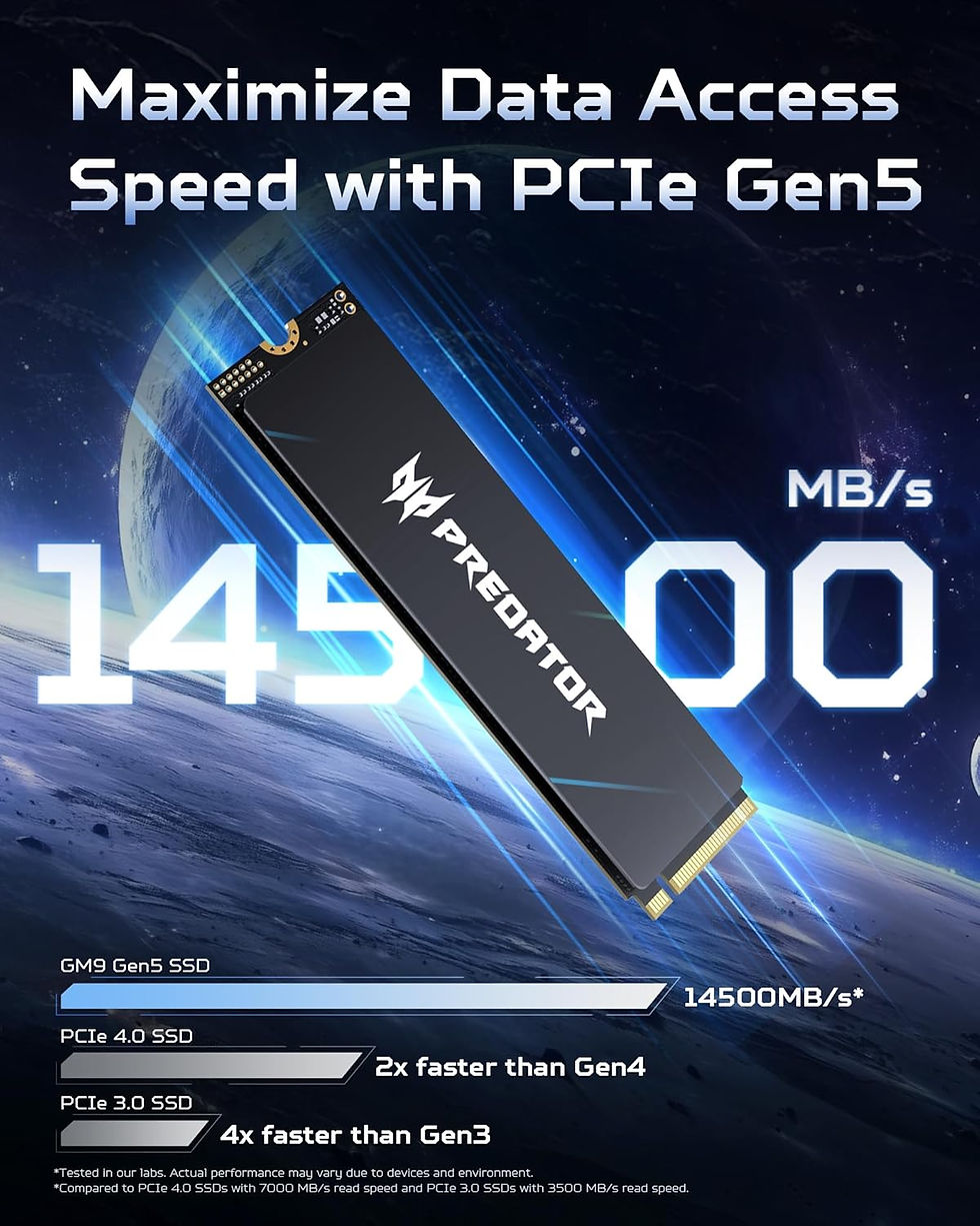 Thumbnail: ACER PREDATOR GM9 2TB M.2 NVME GEN5