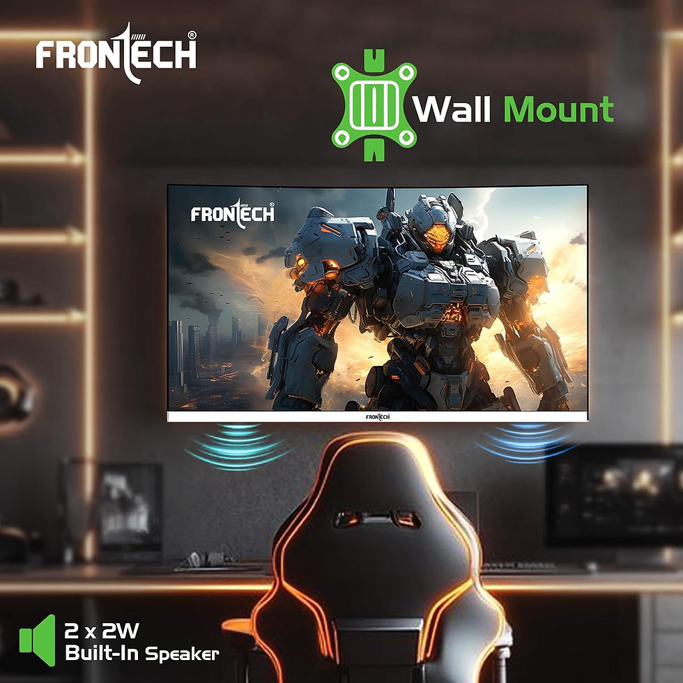 Thumbnail: FRONTECH ULTIMA SERIES 27 INCH LED MONITOR (MON-0086, WHITE)