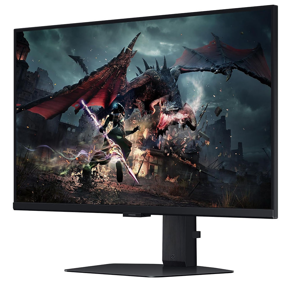 Thumbnail: SAMSUNG ODYSSEY G5 27-INCH QHD GAMING MONITOR 180HZ (LS27DG502EWXXL, BLACK)