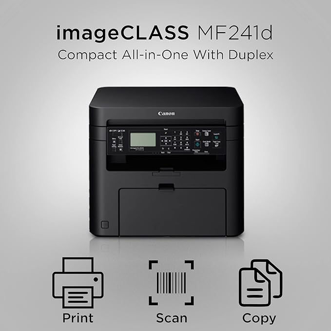 Thumbnail: CANON MF241D DIGITAL MULTIFUNCTION LASER PRINTER (BLACK)