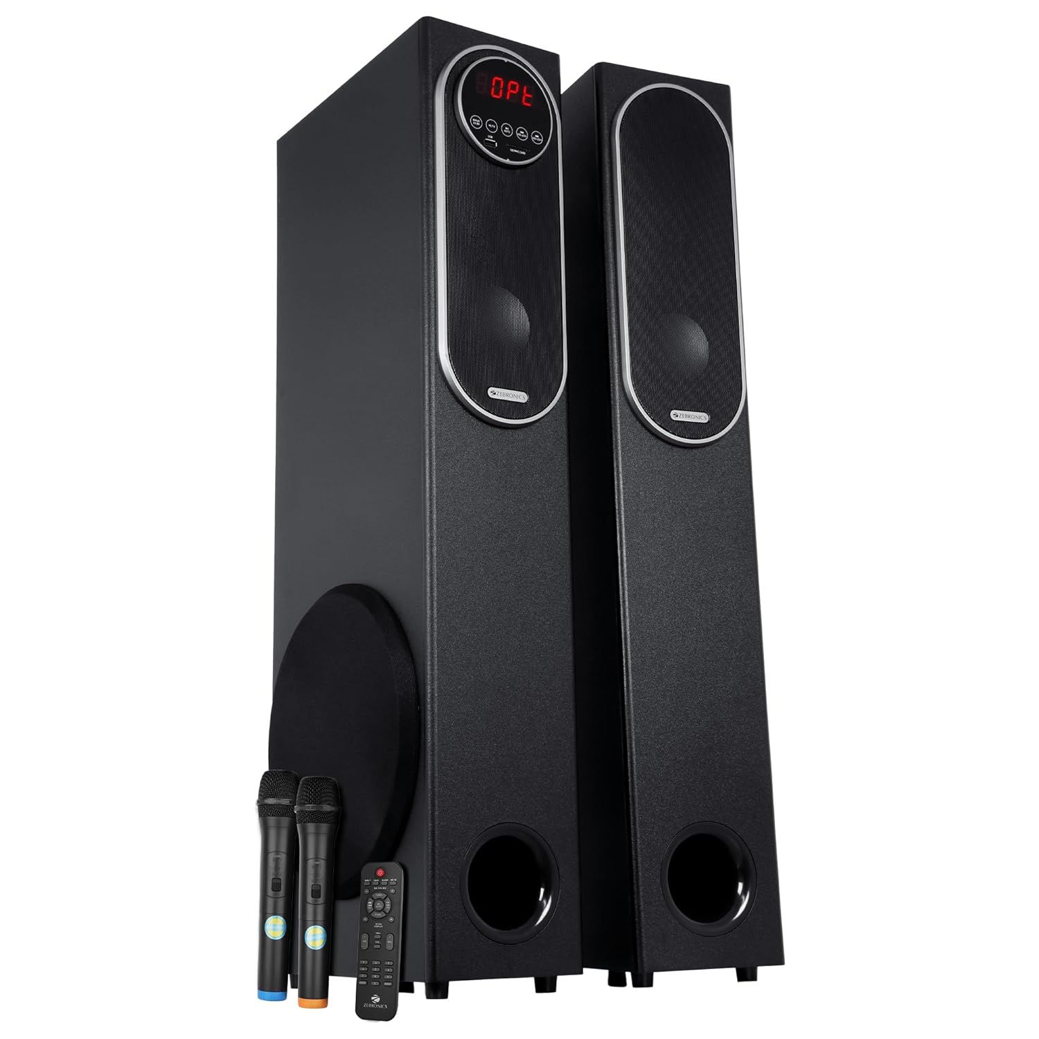 ZEBRONICS BTM9801RUCF 2.0 TOWER SPEAKER, 120 WATTS