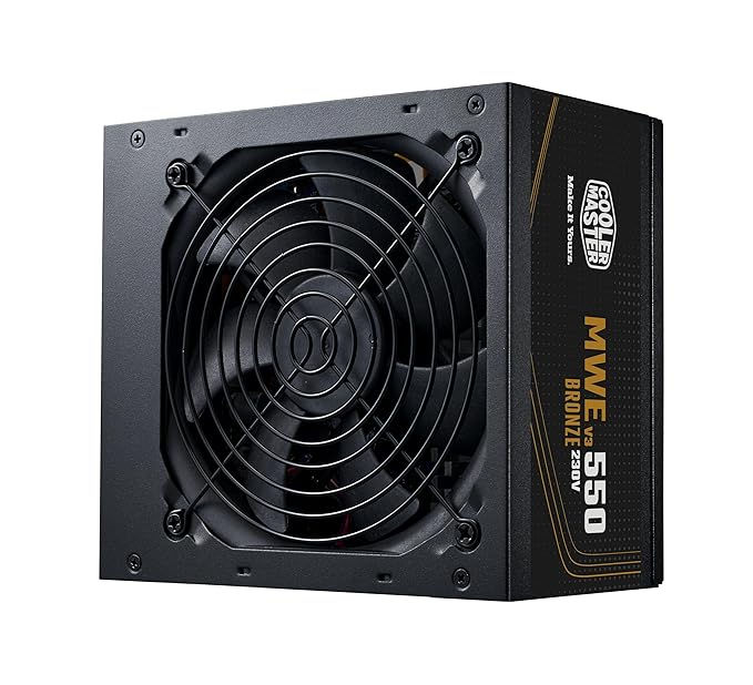 COOLER MASTER MWE 550 V3 BRONZE ATX 3.1 POWER SUPPLY