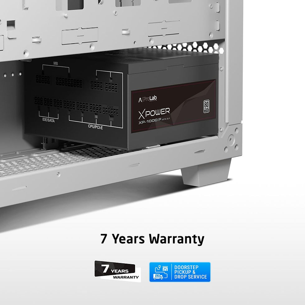 Thumbnail: PROLAB DESIGN XPOWER XP-1000P ATX 3.1 PLATINUM FULLY MODULAR SMPS