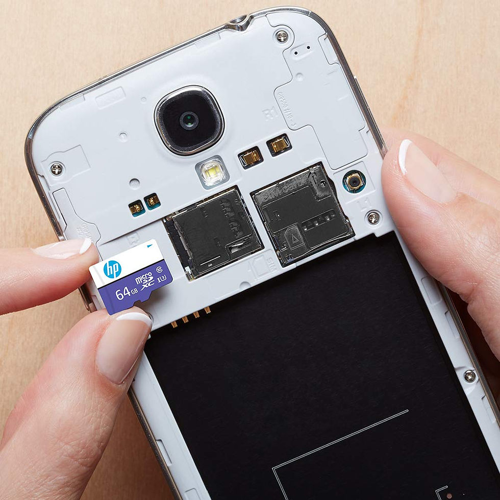 Thumbnail: HP MICRO SD CARD 64GB WITH ADAPTER U3