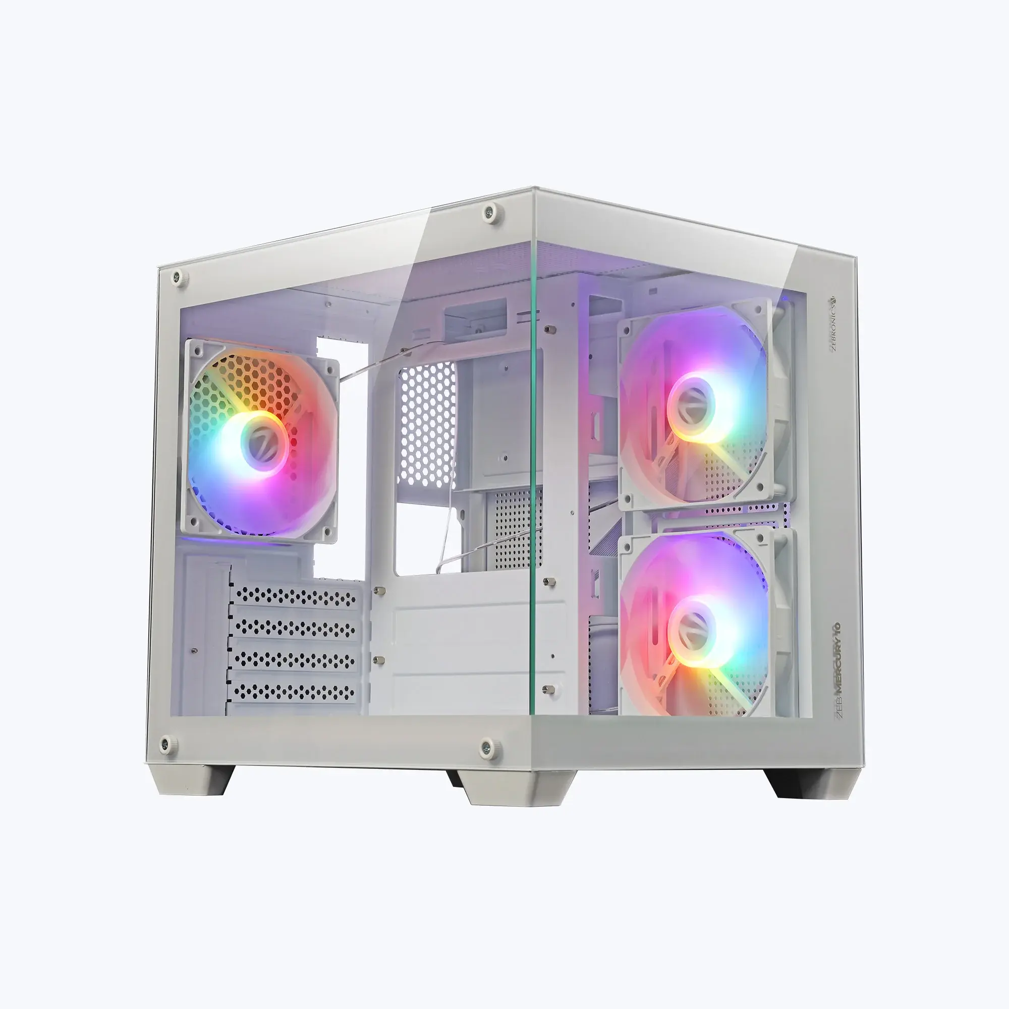 ZEBRONICS RGB CABINET MERCURY WHITE