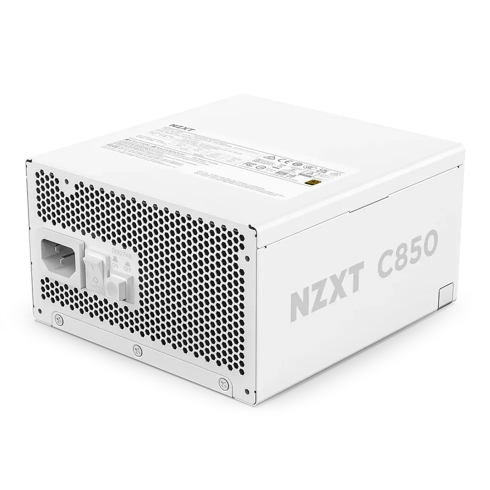 Thumbnail: NZXT C850 GOLD FULLY MODULAR ATX 3.1 SMPS (WHITE)