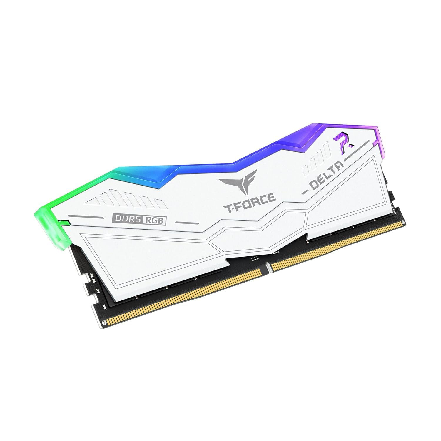 TEAMGROUP DELTA RGB DDR5 WHITE 32GB 6000MHZ CL38 DESKTOP RAM