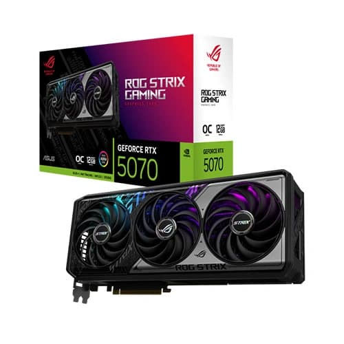 ASUS ROG STRIX RTX 5070 OC 12GB GDDR7 GRAPHICS CARD