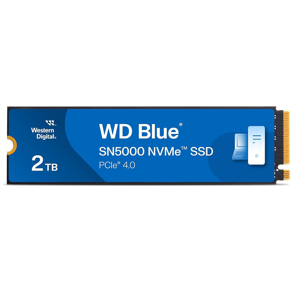 WESTERN DIGITAL BLUE SN5000 2TB M.2 NVME GEN4