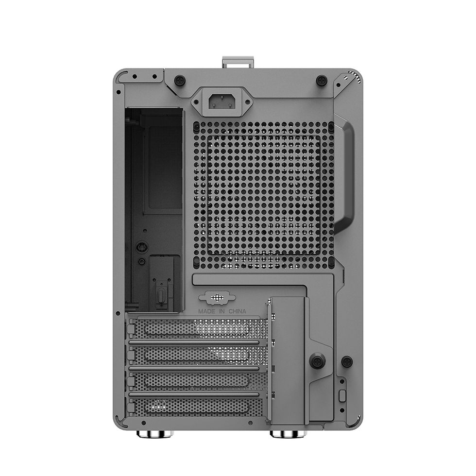 Thumbnail: ANT ESPORTS BOX C AIR MINI TOWER MICRO-ATX, MINI-ITX GREY CABINET 120MM FAN