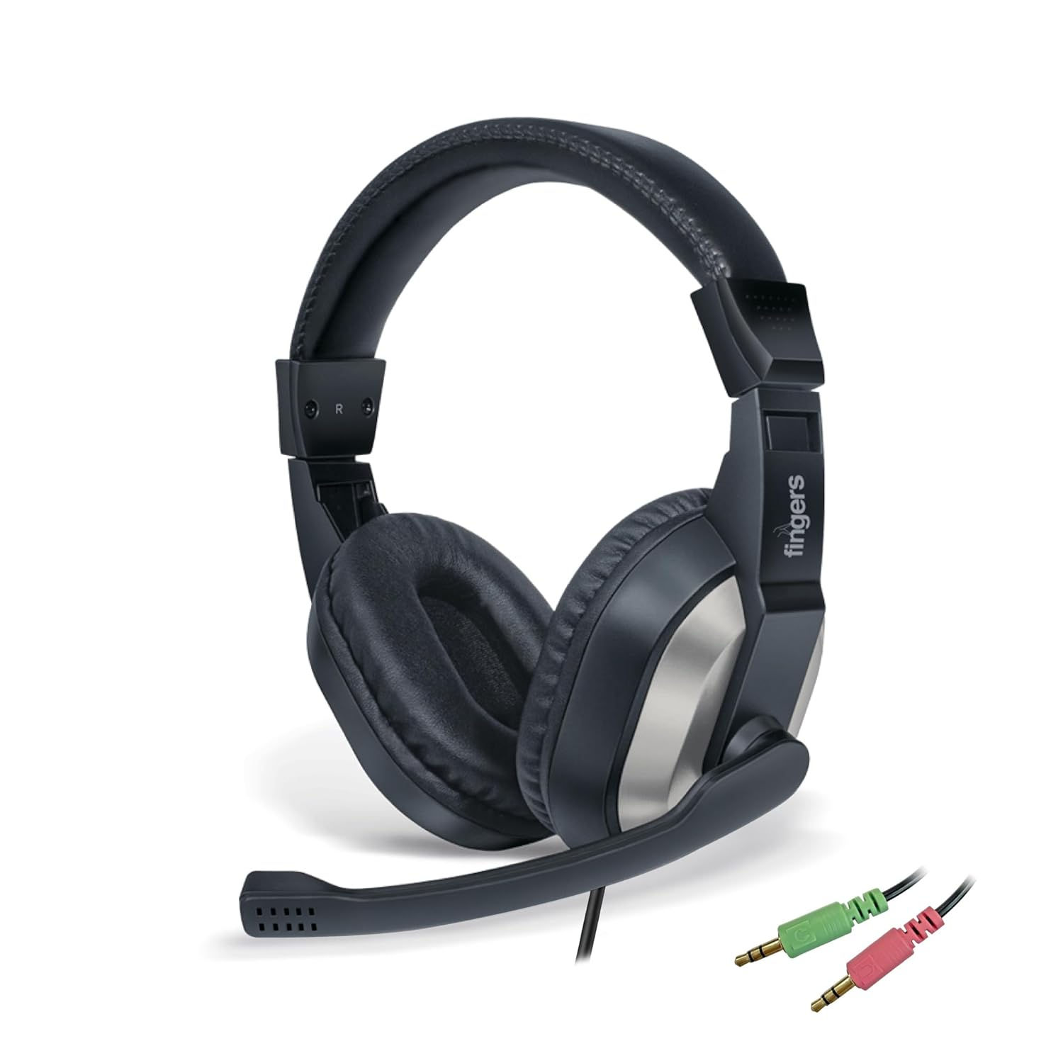 FINGERS F10 WIRED HEADPHONE ON-EAR WITH BUILT-IN ADJUSTABLE MIC