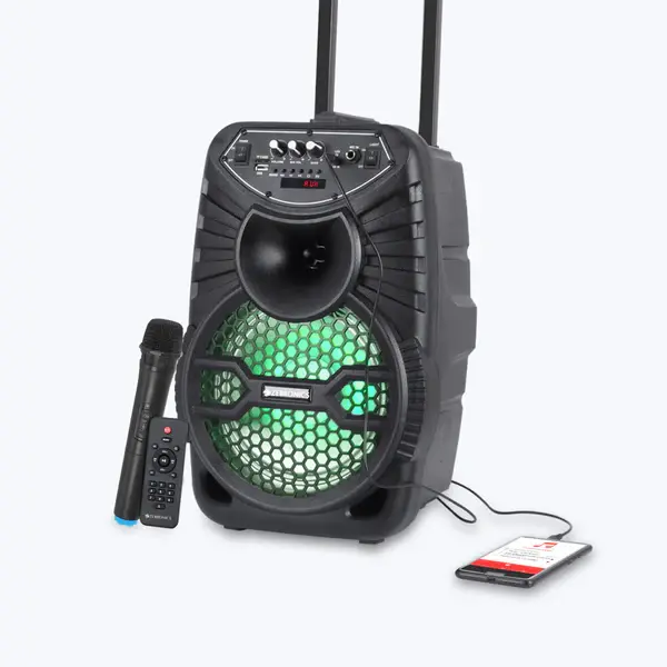 Thumbnail: ZEBRONICS ZEB-100 MOVING MONSTER X8L, A TROLLEY SPEAKER