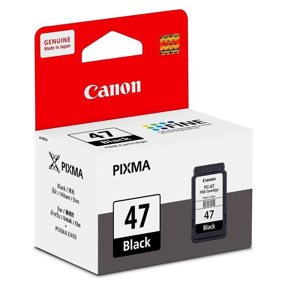 Thumbnail: CANON PIXMA E410 ALL-IN-ONE INKJET PRINTER (BLACK)