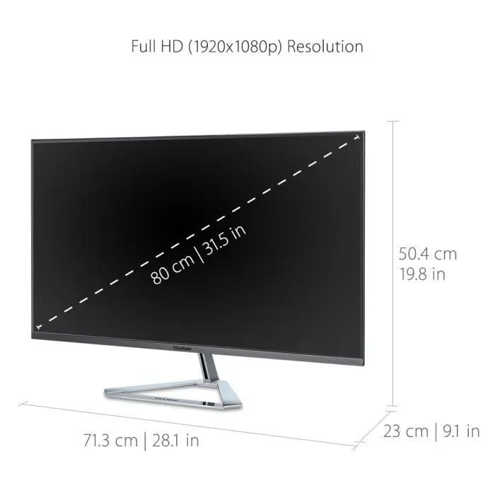 Thumbnail: VIEWSONIC 32 INCH MONITOR(VX3276-MHD-3)