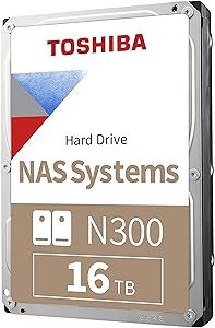 Thumbnail: TOSHIBA N300 16TB NAS HARD DRIVE