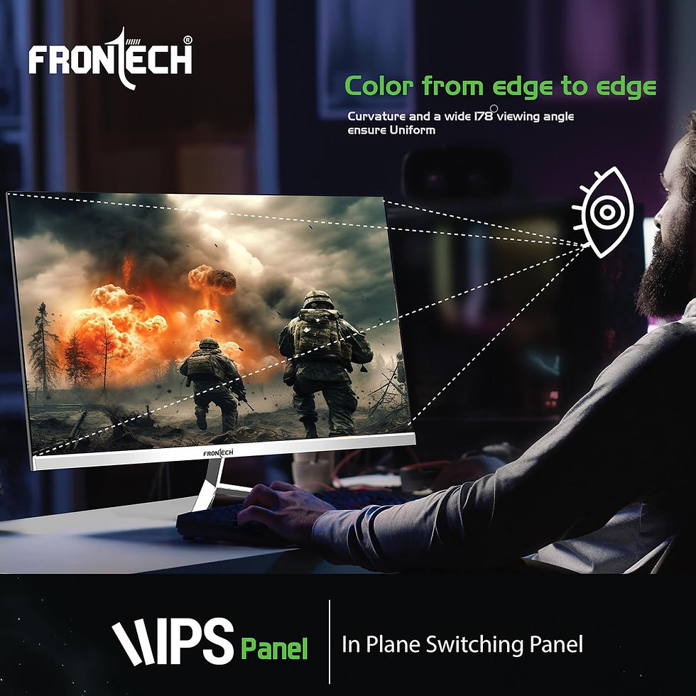 Thumbnail: FRONTECH ULTIMA SERIES 27 INCH LED MONITOR (MON-0086, WHITE)