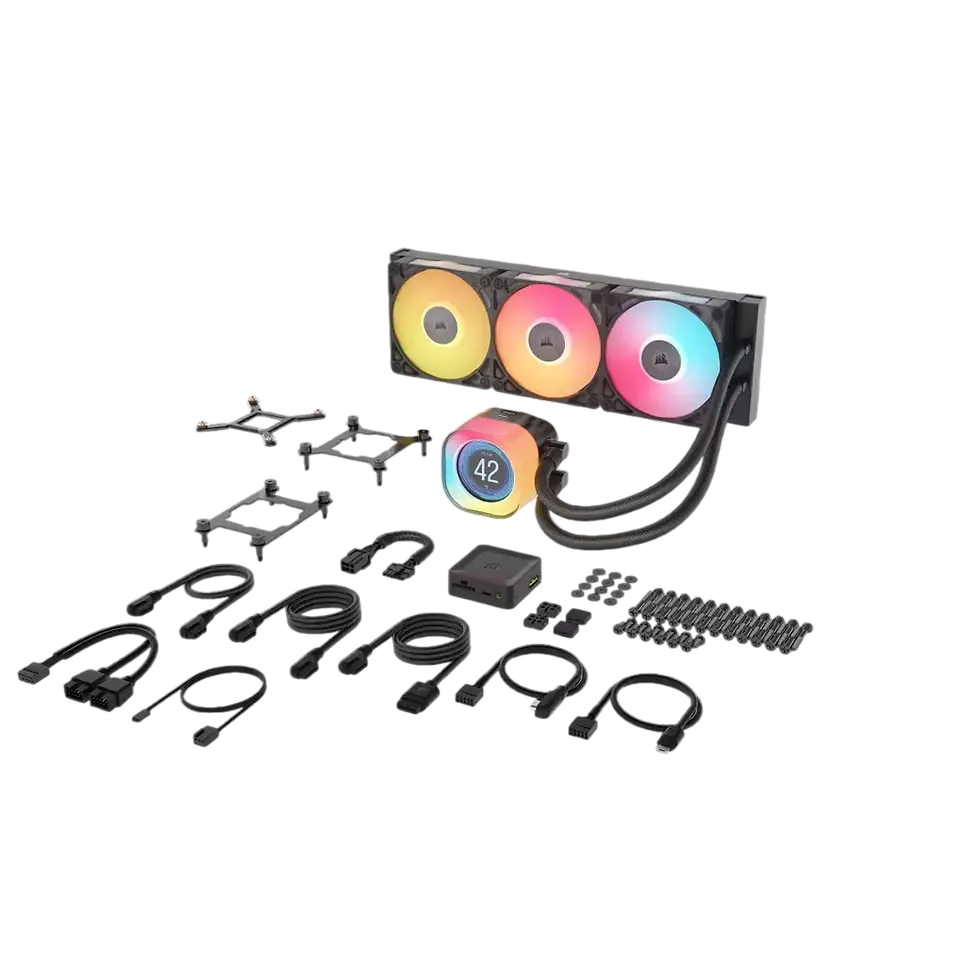 Thumbnail: CORSAIR ICUE LINK TITAN 360 RX LCD RGB (BLACK)