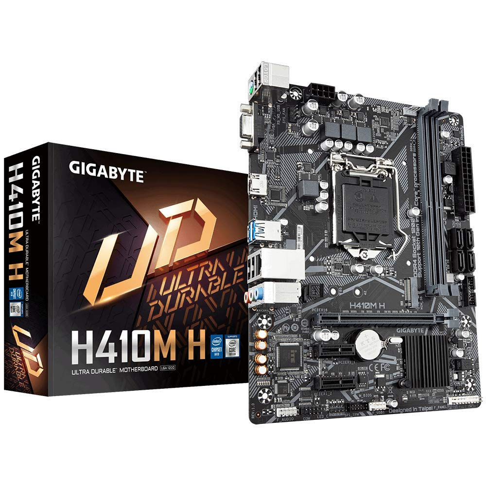 GIGABYTE H410M H ULTRA DURABLE MOTHERBOARD