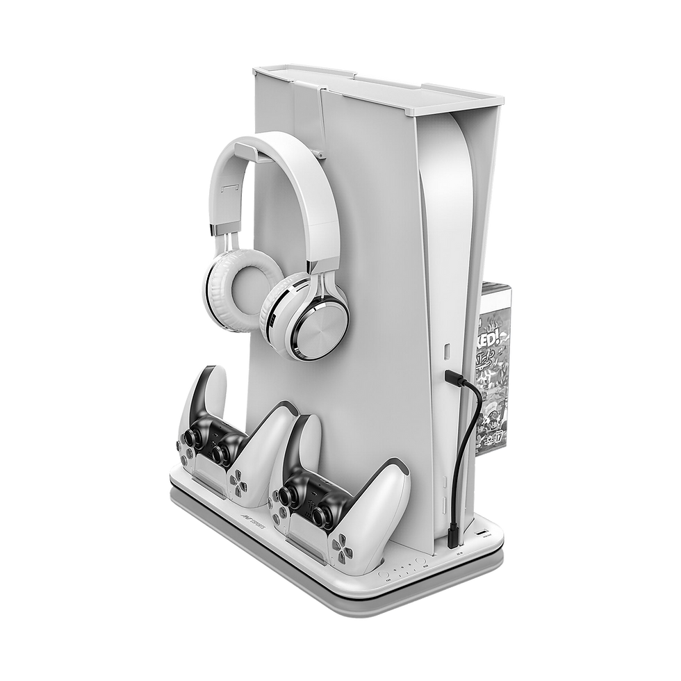 ANT ESPORTS DOCK 5 RGB COOLING AND CHARGING STATION FOR SONY PS5