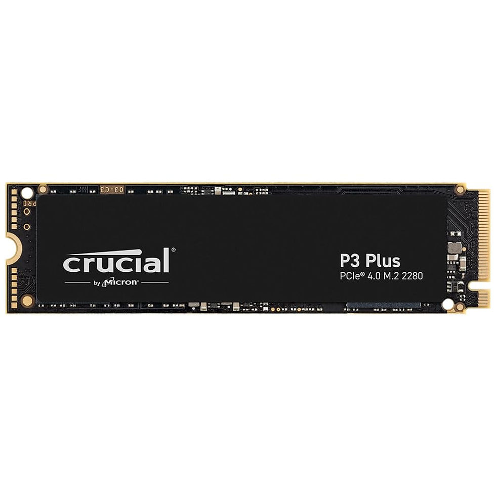 Thumbnail: CRUCIAL P3 PLUS 1TB PCIE 4.0 3D NAND NVME M.2 SSD