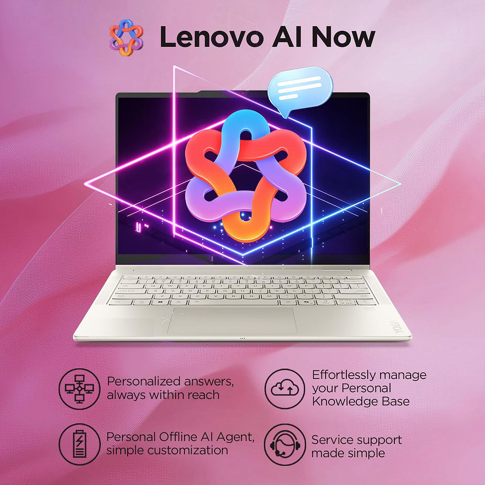 Thumbnail: LENOVO YOGA 7 2 IN 1 CORE ULTRA 7 258V 32GB /1TB SSD WIN 11 HOME SL OFFICE  2024