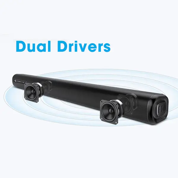 Thumbnail: ZEBRONICS-SPEAKERS 2.1 JUKE BAR 600
