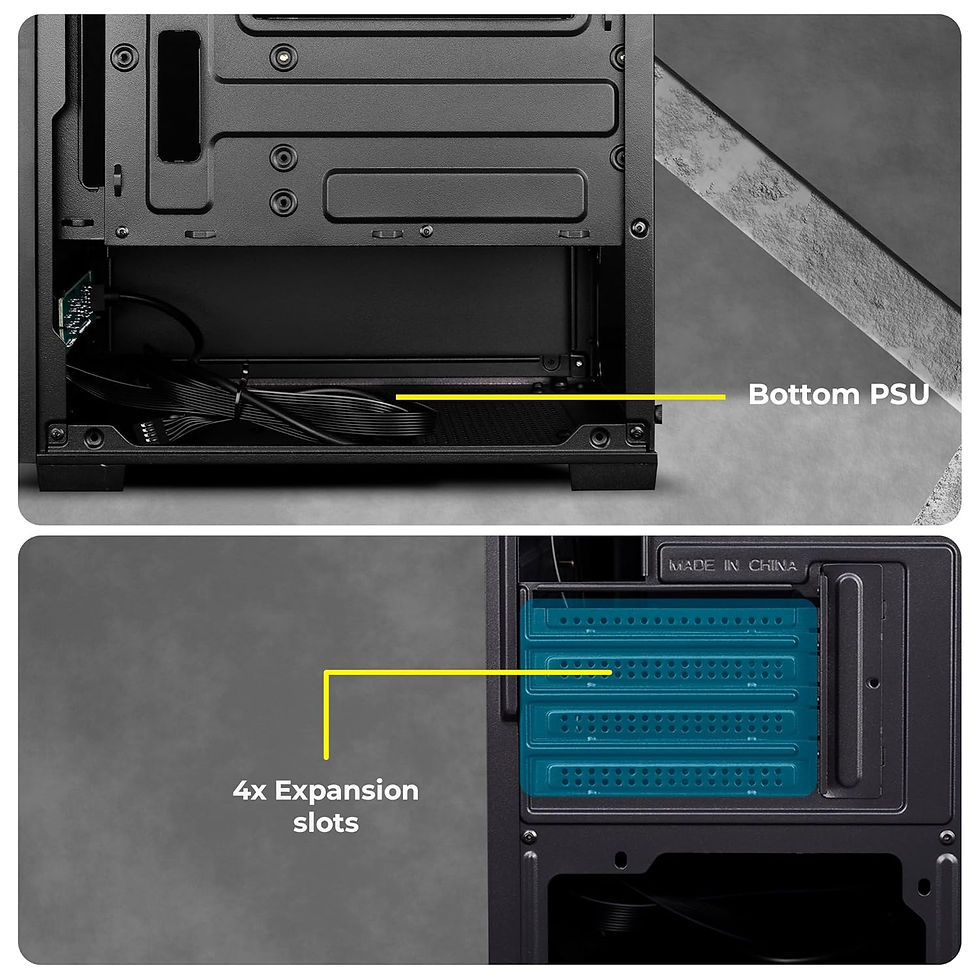 Thumbnail: ZEBRONICS ICEBERG PREMIUM GAMING CHASSIS – BLACK