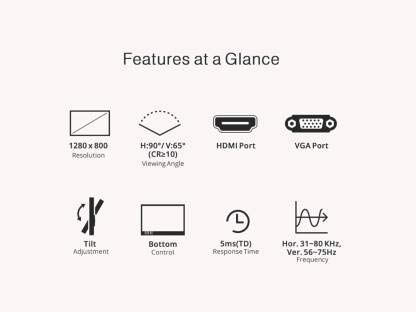 Thumbnail: ZEBSTER 15.4 INCH MONITOR