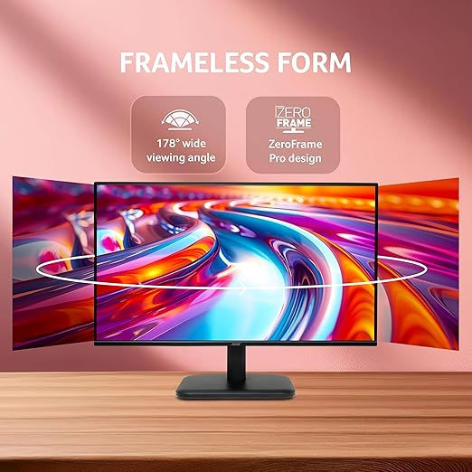 Thumbnail: ACER EK240Y P6 P6 23.8 INCH IPS FULL HD BACKLIT LED MONITOR I 144HZ REFRESH RATE