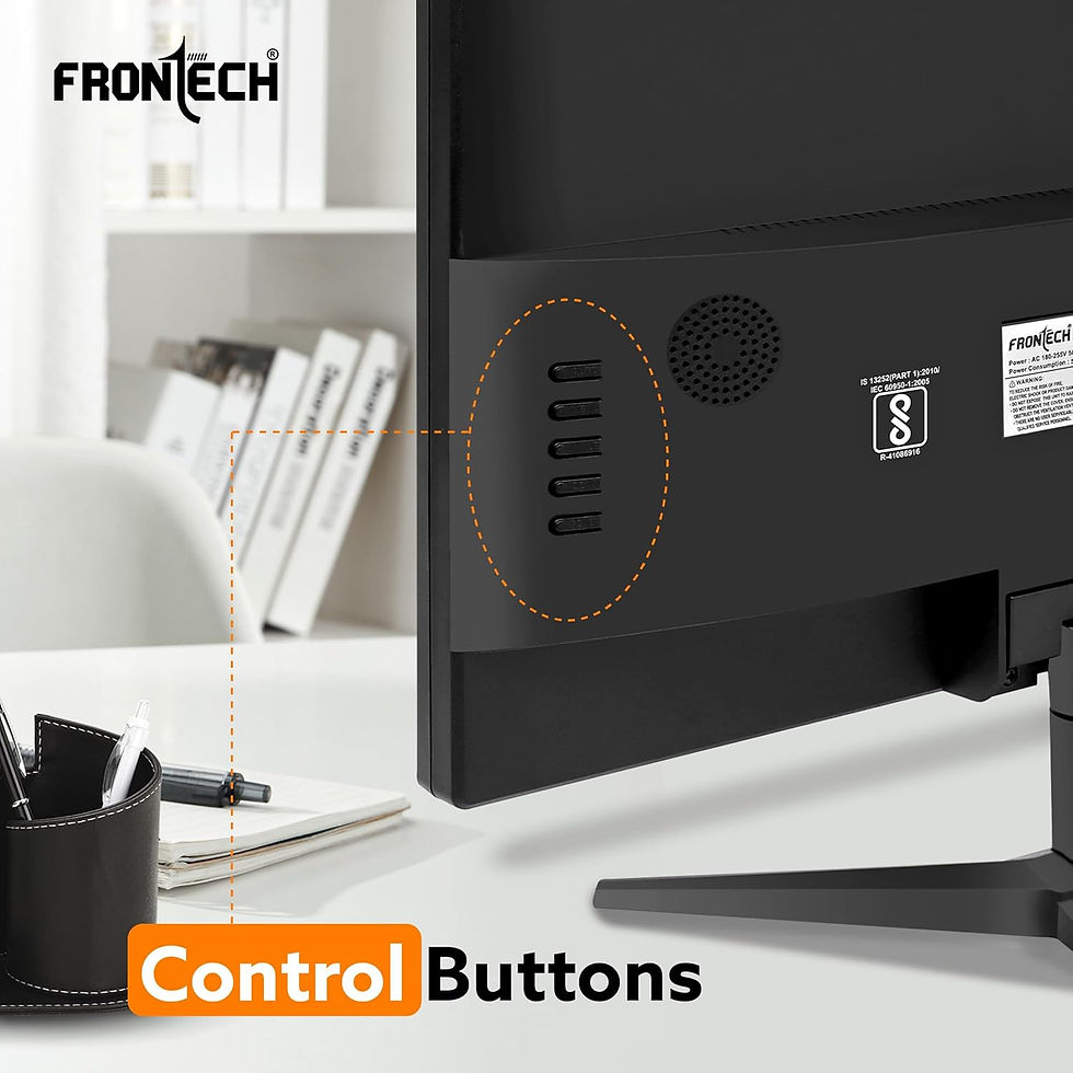 Thumbnail: FRONTECH 19 INCH LED MONITOR (MON-0071, BLACK)