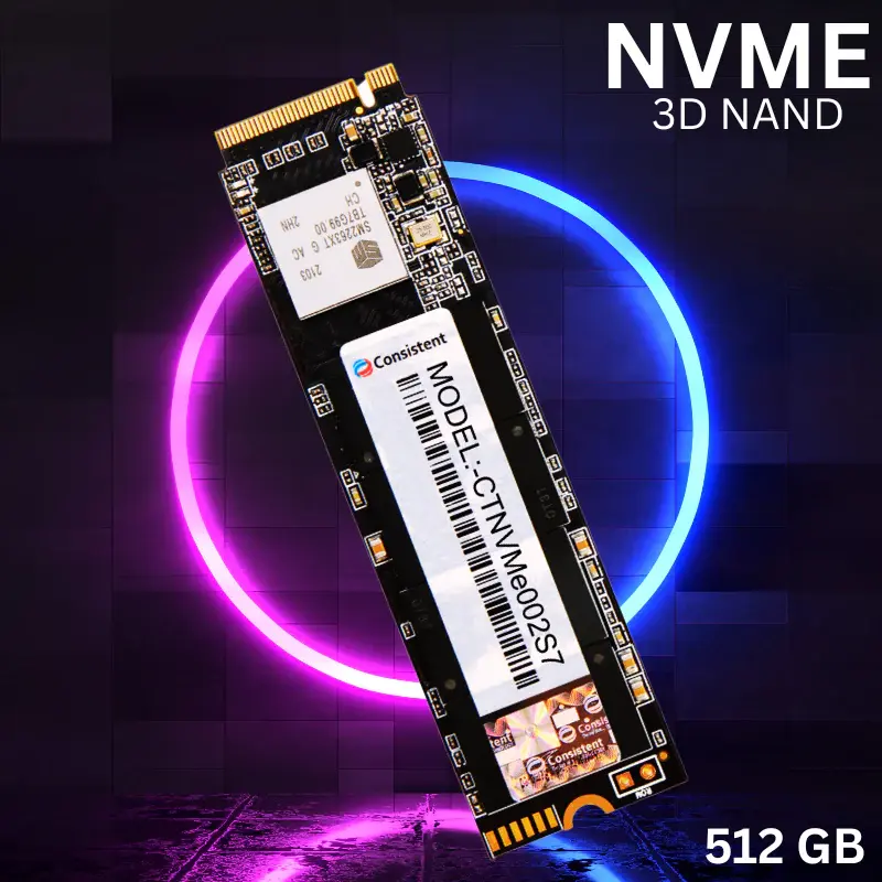 Thumbnail: CONSISTENT 512 GB NVME PCIE M.2 SSD 2280