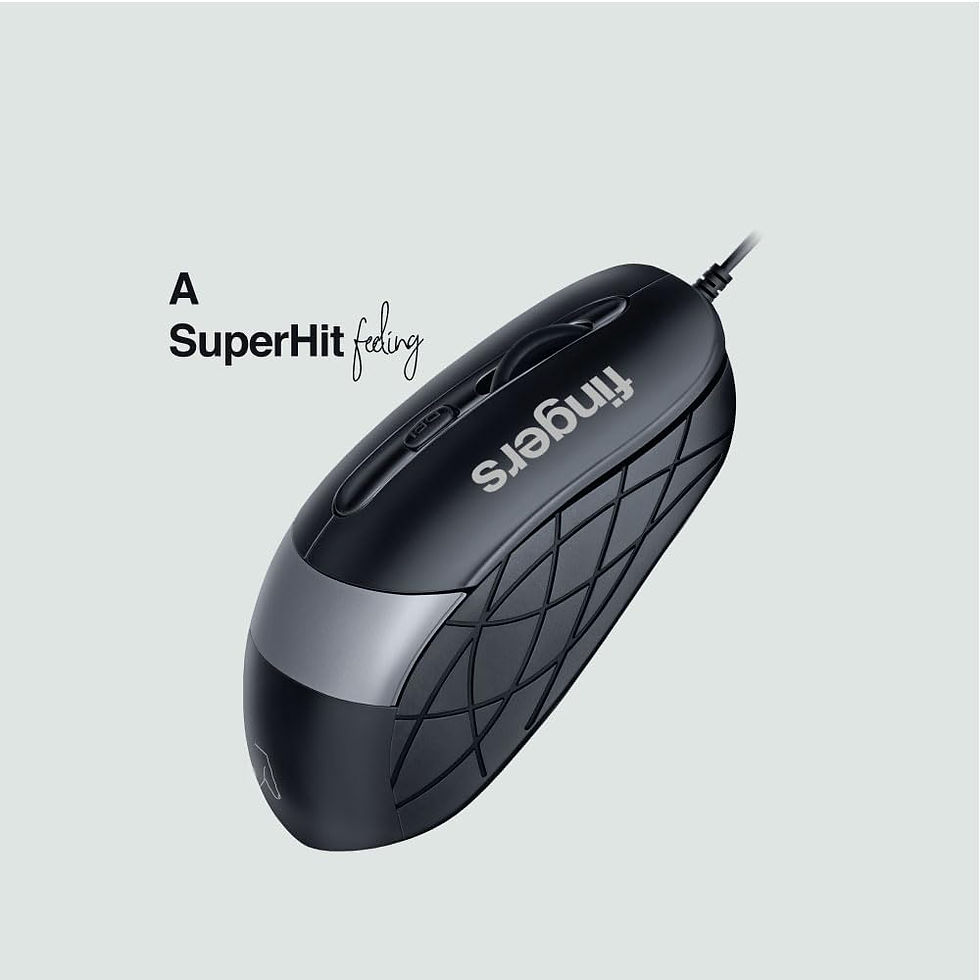 Thumbnail: FINGERS SUPERHIT WIRED MOUSE WITH ADVANCED OPTICAL TECHNOLOGY