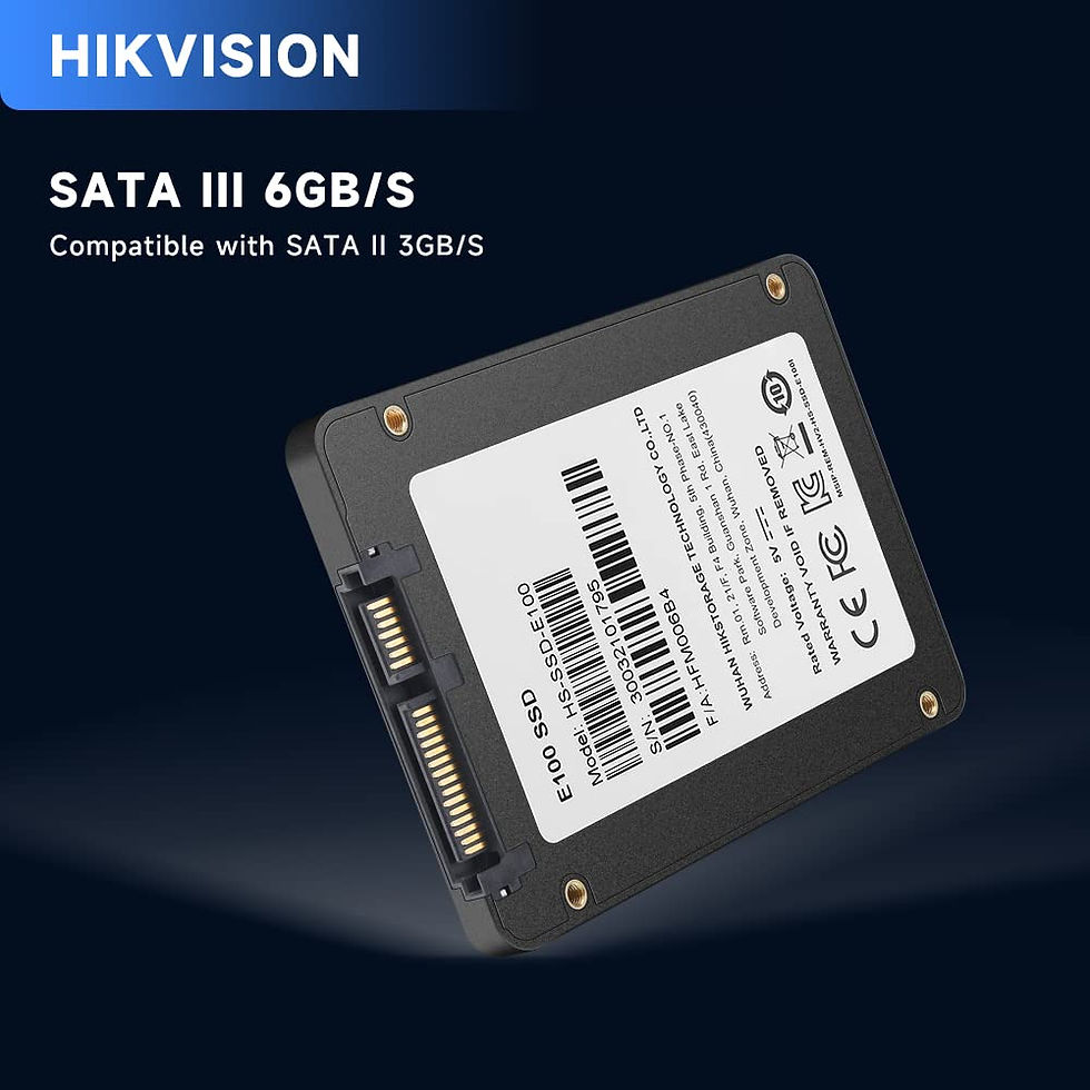 Thumbnail: HIKVISION INTERNAL SSD 256 GB 3D NAND 2.5 INCH SATA III