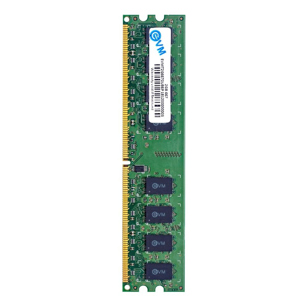 EVM 2GB DDR2 DESKTOP RAM 667MHZ